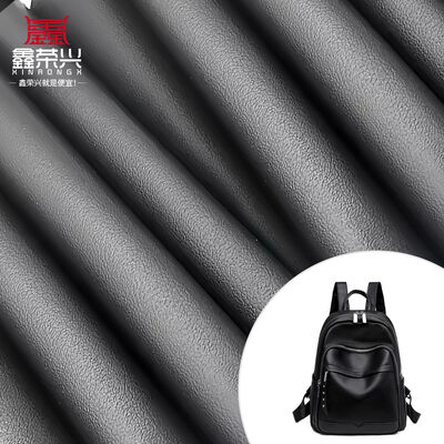 PVC δέρμα αγελάδας με κόκκους συνθετικό τεχνητό δέρμα επένδυσης για τσάντα καναπέ αποσκευών σουπλά ψεύτικο δερμάτινο ύφασμα