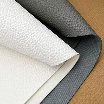 1.8mm Thick PVC Litchi Pattern Synthetic Faux Leather for Bag Table Mat Belt Sofa Decorations-Versatile Furniture Outdoor Craft Πίνακα και κάλυψη