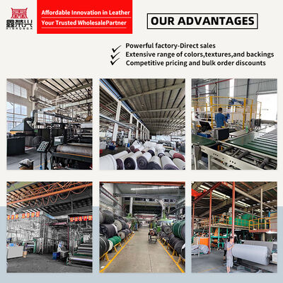 Synthetic PVC Artificial Leather Linear Printed Style Vinyl Faux Material for Furniture Decorative Bags Phone Shells Tables