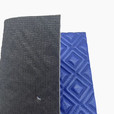 Προσαρμοσμένο PVC ρόμβος κέντημα καπιτονέ περλέ συνθετικό δέρμα βελόνας Punch Foam για κάλυμμα καθίσματος αυτοκινήτου καναπέ ψεύτικο δέρμα ύφασμα