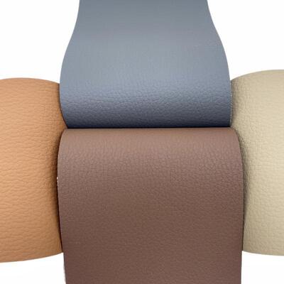 1.0mm PVC ανθεκτικό στην φθορά Εμφασμένο 137 Litchi Grain Τεχνητό συνθετικό δέρμα για κάθισμα αυτοκινήτου Ματ Καναπέ καρέκλα ζώνη Φαλακές δερμάτινο ύφασμα
