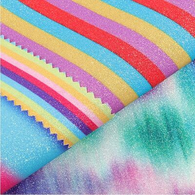 PU Glitter Fabric Durable Faux Leather Waterproof Stretch Upholstery Lining Car Seat Outdoor Shoes Bags Crafts Hats Chair Gloves