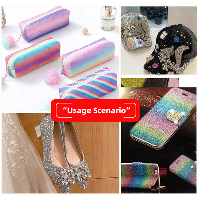 PU Glitter Fabric Durable Faux Leather Waterproof Stretch Upholstery Lining Car Seat Outdoor Shoes Bags Crafts Hats Chair Gloves