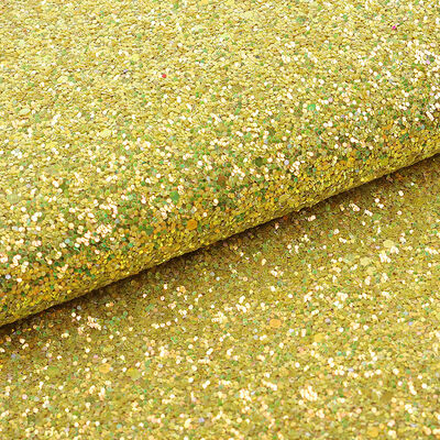 ΠΟ συνθετικό δερμάτινο ύφασμα με ελαστικό λαμπερό γυαλιστερό εξαγωνικό λάμψη για παπούτσια τσάντες καπέλα χειροτεχνία διακοσμητική χρήση σε καρέκλα καναπέ