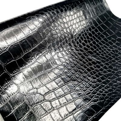 Δερμάτινο ύφασμα από συνθετικό δέρμα PVC με σχέδιο κροκόδειλου, παπούτσια, τσάντες και κουτιά, φθηνή τιμή, ύφασμα από απομίμηση δέρματος