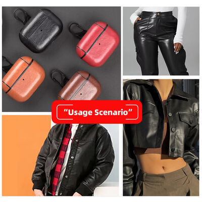 Ελαστικό PU B40 Napa Grain Συνθετικό Δέρμα Φανταστικό Δερμάτινο Υφάσμα για Τύλες ρούχων