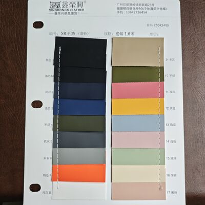 MATTE LEATHER FILM Μεγάλη γκάμα προϊόντων από δέρμα συσκευασίας που διατίθενται σε τύπους PVC PU και semi PU για πολλαπλές βιομηχανικές χρήσεις