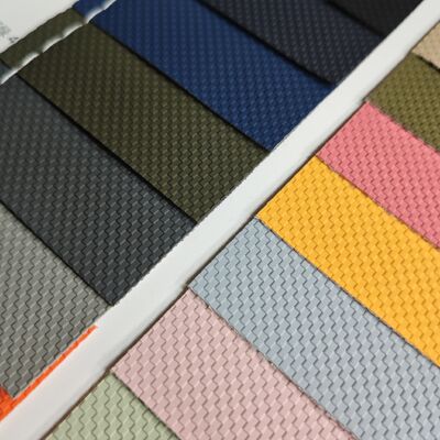 Υφαντική υφή Σύνθετο δέρμα PVC κυλίνδρος με πλέγμα ύφασμα Υποστήριξη για τσάντες Πορτοφόλια Έπιπλα
