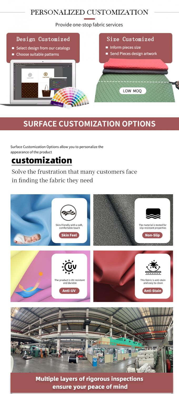 Ανάγλυφο PVC 0.7/0.9mm Συνθετικό Δέρμα 4-Way Stretch Faux Leather Υλικά για Κάλυμμα Σέλας Μοτοσικλέτας Ποδηλάτου Έπιπλα Αυτοκινήτου 6