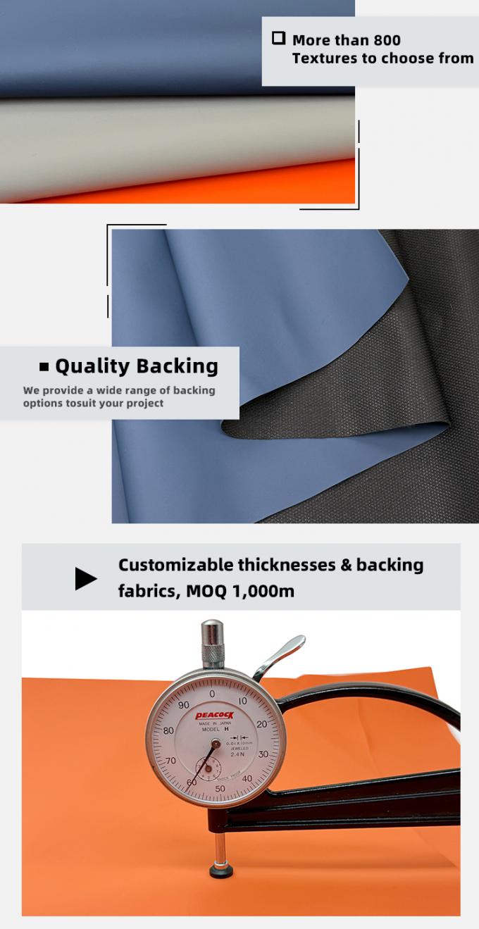 160cm PVC συνθετικό πλαστό δερμάτινο υλικό ομαλό υφασμένο υφασμένο ανάγλυφο για καναπέ παπούτσια κάθισμα αυτοκινήτου κάθισμα κάθισμα 5