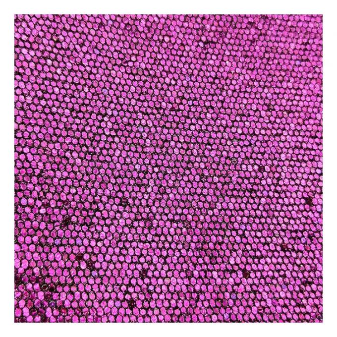 Χονδρικός πώληση Mesh Glitter Fabric Synthetic Artificial Fux Leather Shoes Phone Shell Vanity Case Handbag Notebook Δερμάτινο υλικό 8