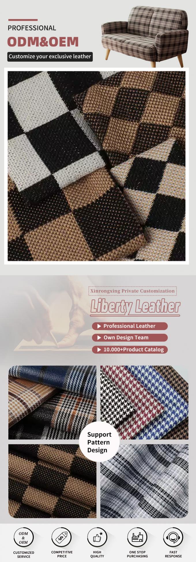 1.0mm παχύ Λιννό Πλατιωμένο Λιννό ύφασμα Αδιάβροχο Έκταση Φλοκωμένο Εξωτερική χρήση για Καναπέ Τσάντα Αμαξοστοιχία Ασφάλειας Αυτοκινήτου Φαλακτικό Δερμάτινο Υφασμένο Υποστήριγμα 4