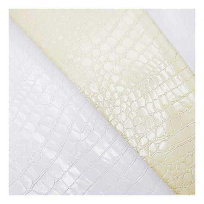 Υψηλής γυαλάδας πέτρινο μοτίβο PVC συνθετικό δέρμα ζωικό μοτίβο παπούτσια τσάντες και τσάντες δερματίνη 13