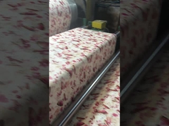 Τυπωμένη πολύχρωμη πεταλούδα ερωτευμένη με τα λουλούδια PVC PU συνθετικό ψεύτικο δέρμα