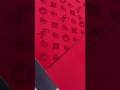 ΠΕ Πίεση συνθετικού δέρματος για τσάντα παπουτσιών Συσκευή Τραπέζι Mat Συνθετικό πλαστό δέρμα ύφασμα